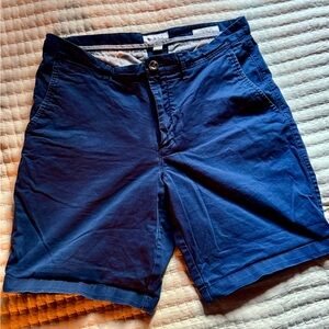 Goodfellow & Co Blue Flat Front Shorts
